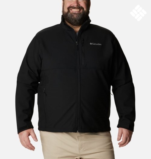 Columbia Ascender Skalljakker Herre Svarte | Plus Size 65287Z